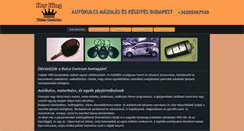 Desktop Screenshot of kulcsmuhely.eu